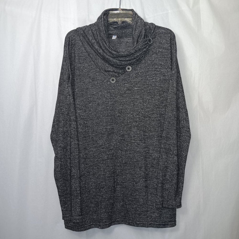 WEACZZY PULLOVER COWL NECK TOP